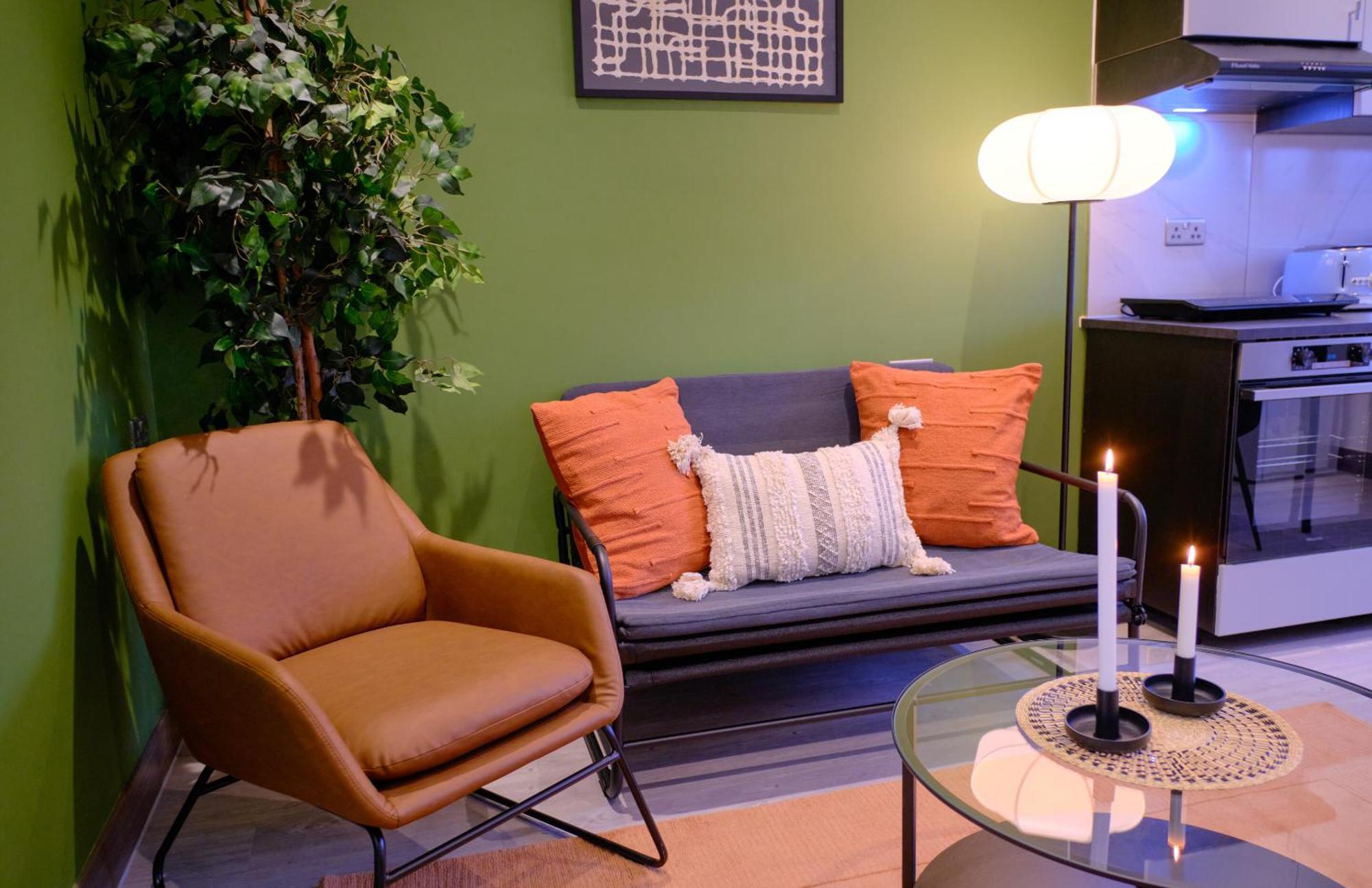 Goldersgreen Apartments By Sleepy London Rum bild