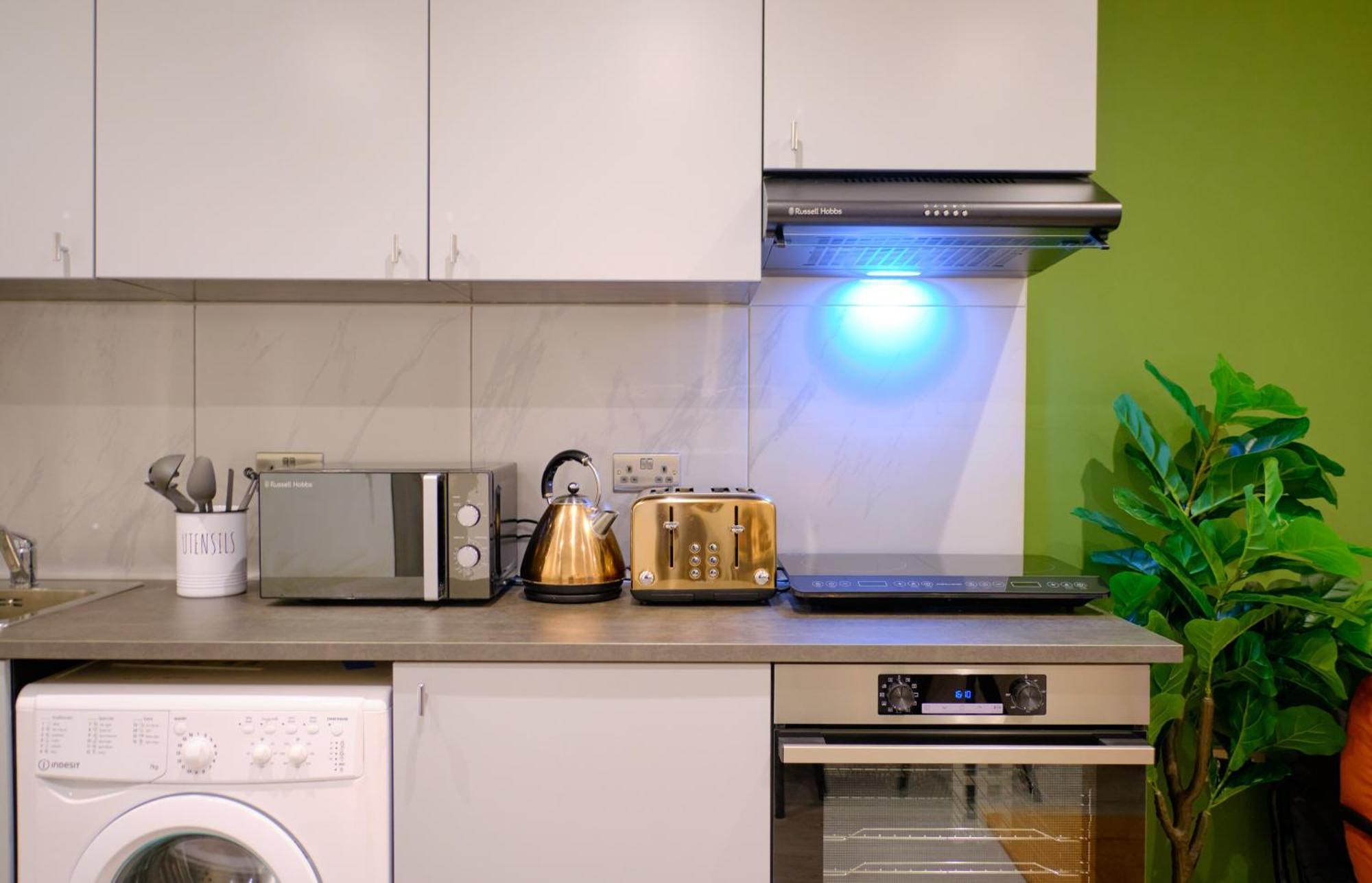 Goldersgreen Apartments By Sleepy London Rum bild
