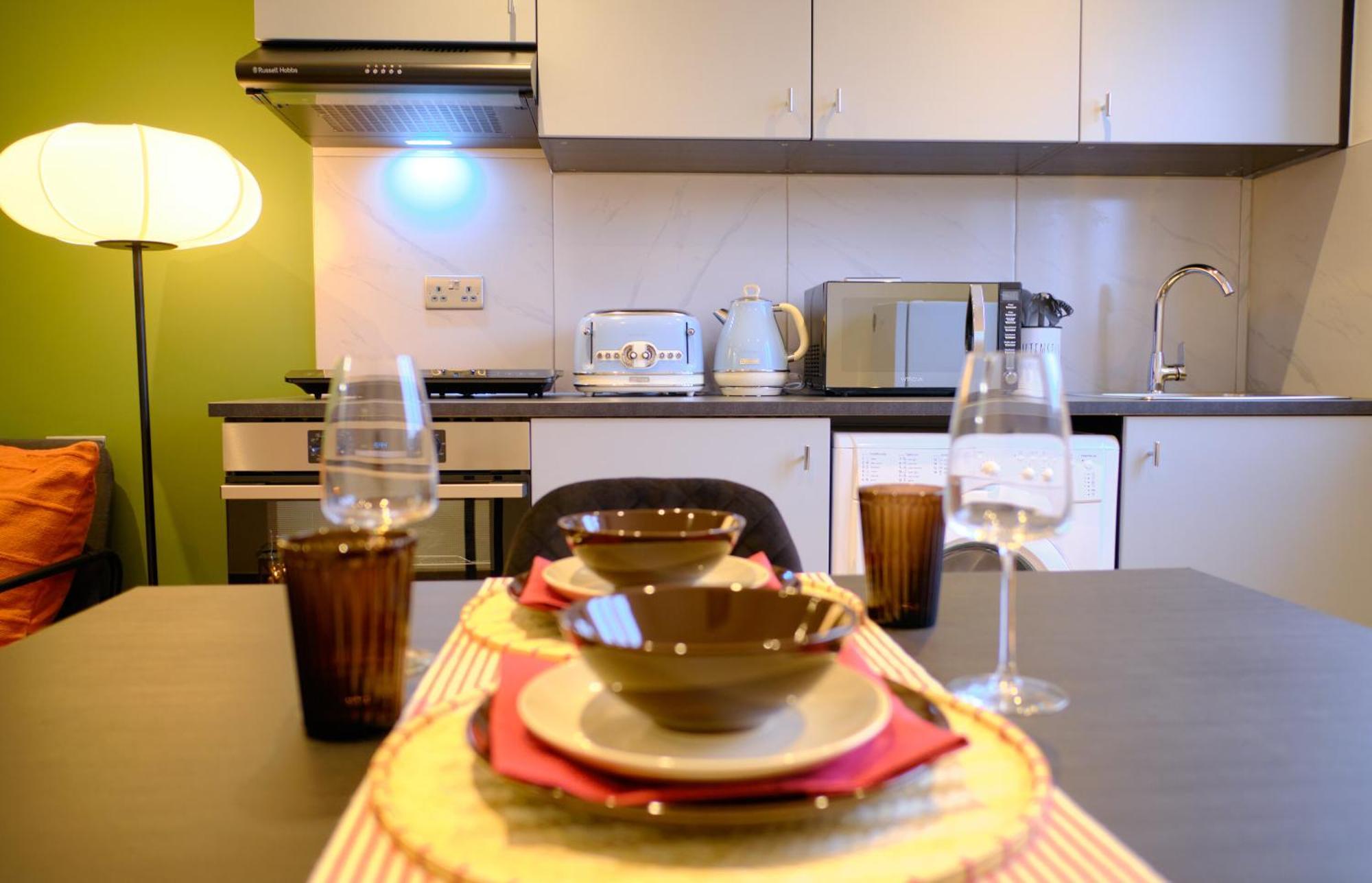 Goldersgreen Apartments By Sleepy London Rum bild