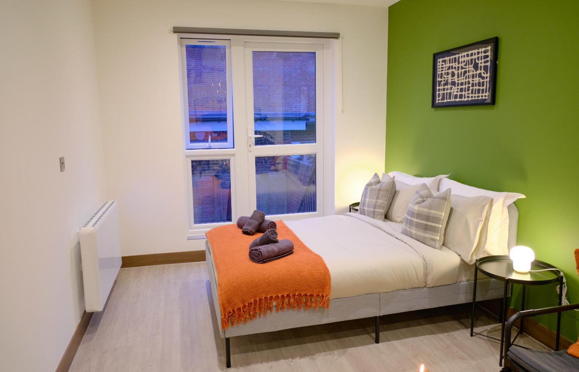 Goldersgreen Apartments By Sleepy London Rum bild
