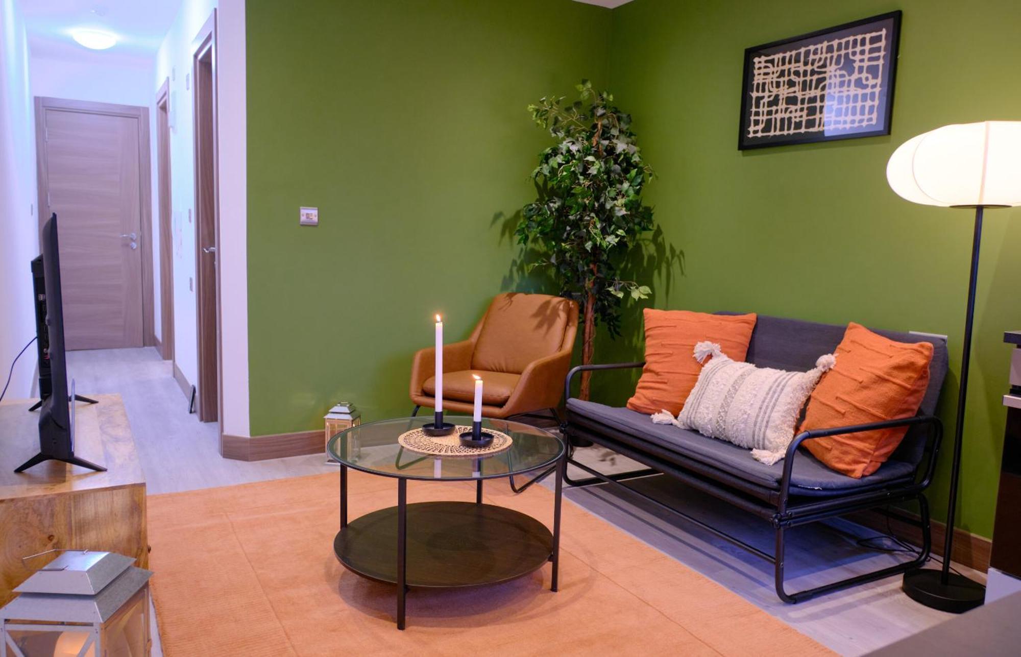 Goldersgreen Apartments By Sleepy London Rum bild