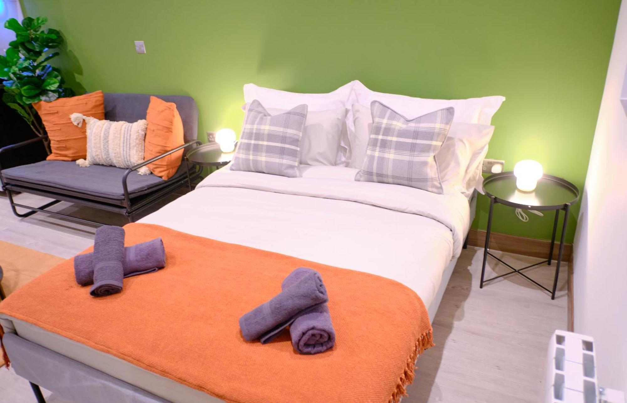 Goldersgreen Apartments By Sleepy London Rum bild