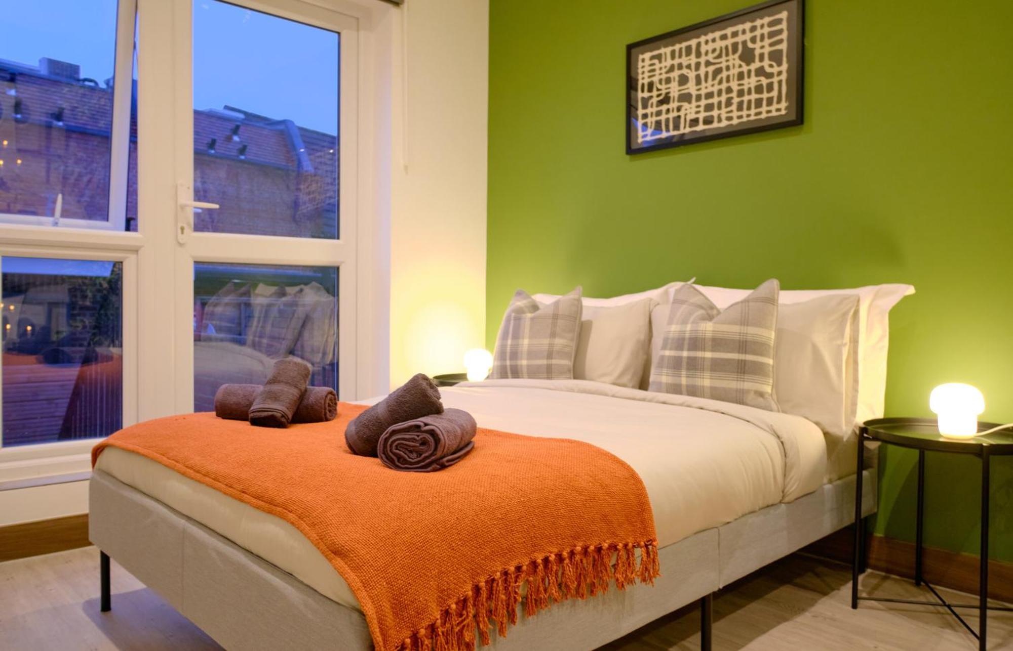Goldersgreen Apartments By Sleepy London Rum bild
