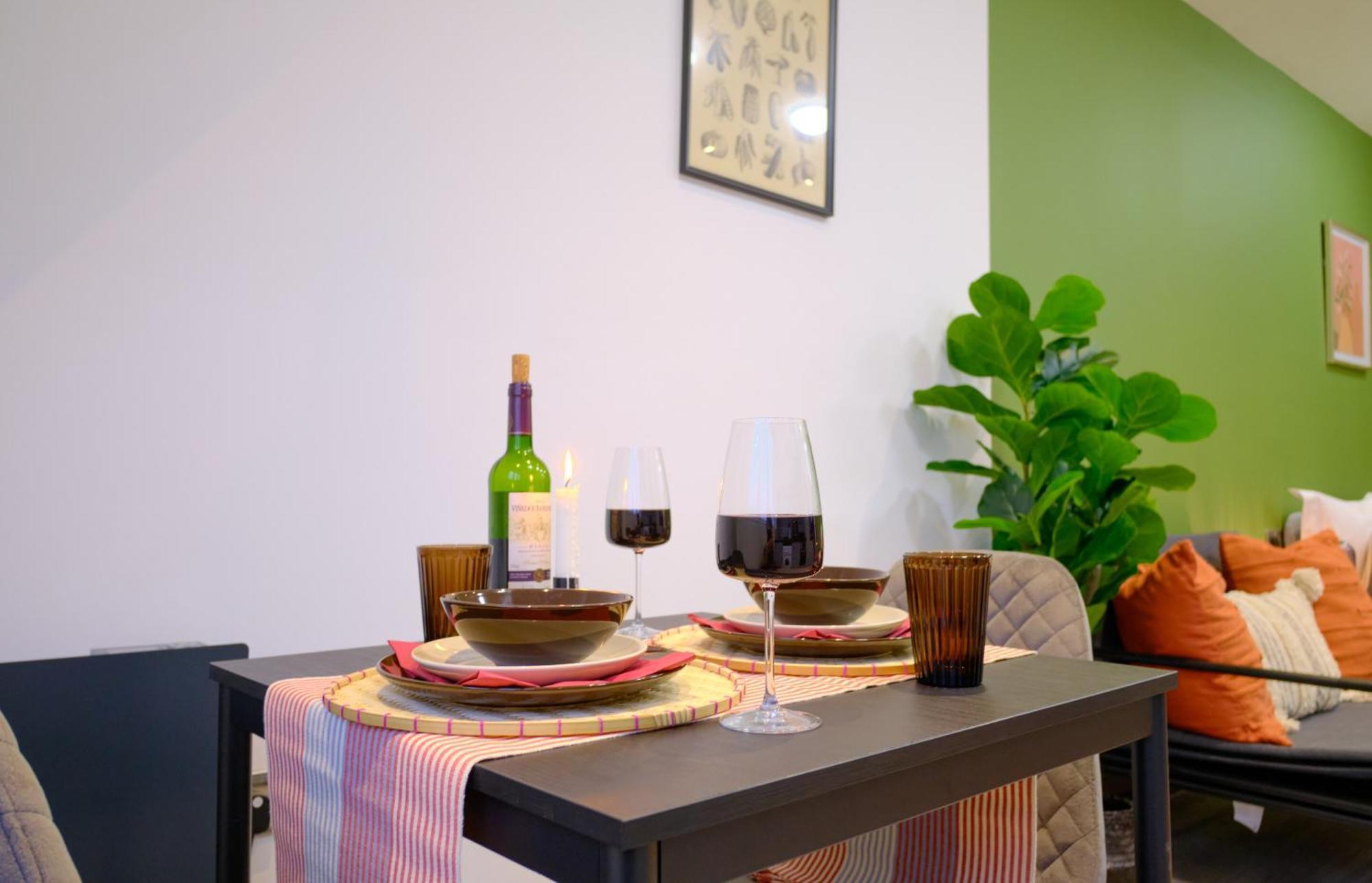 Goldersgreen Apartments By Sleepy London Rum bild