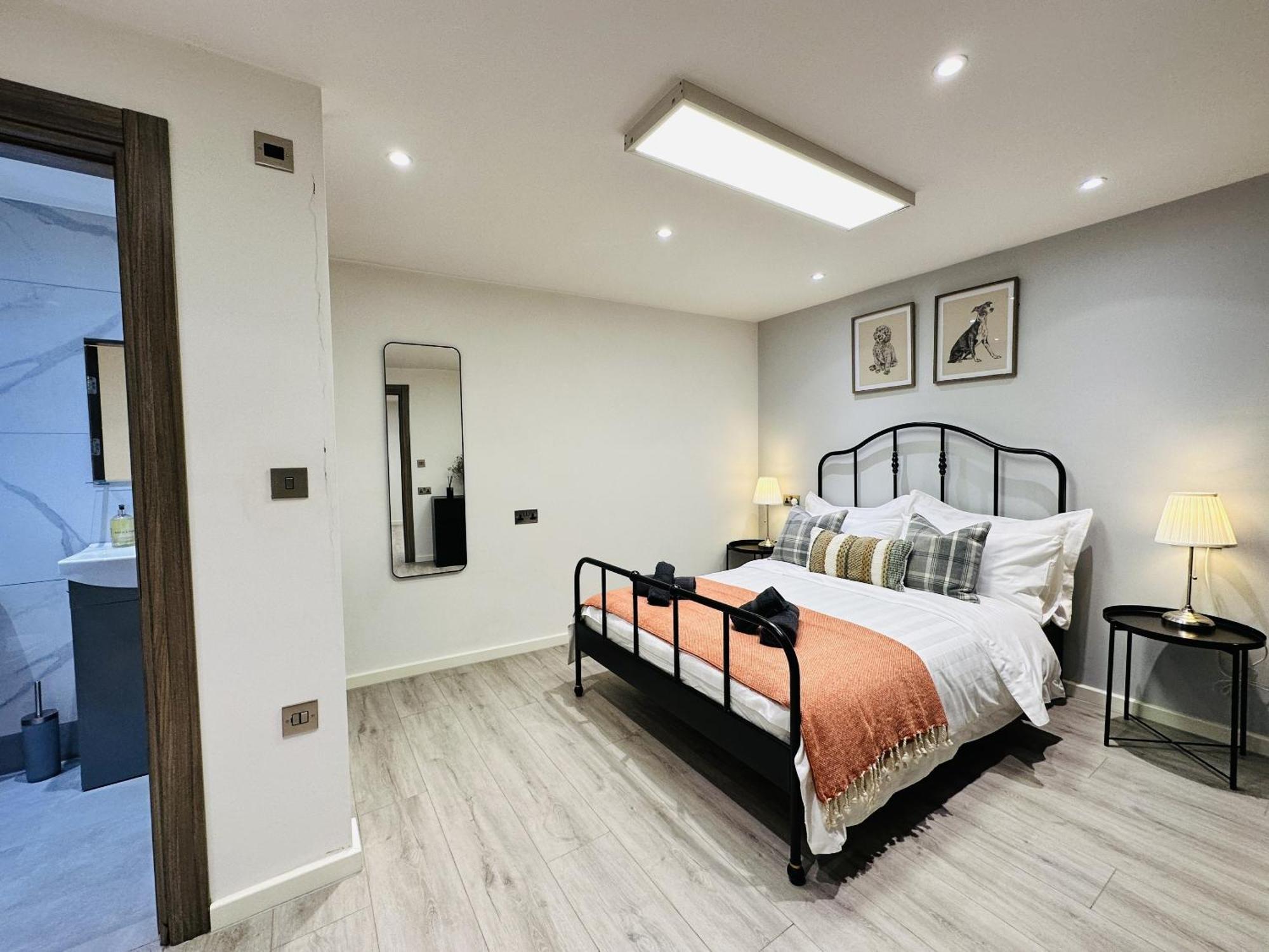 Goldersgreen Apartments By Sleepy London Rum bild