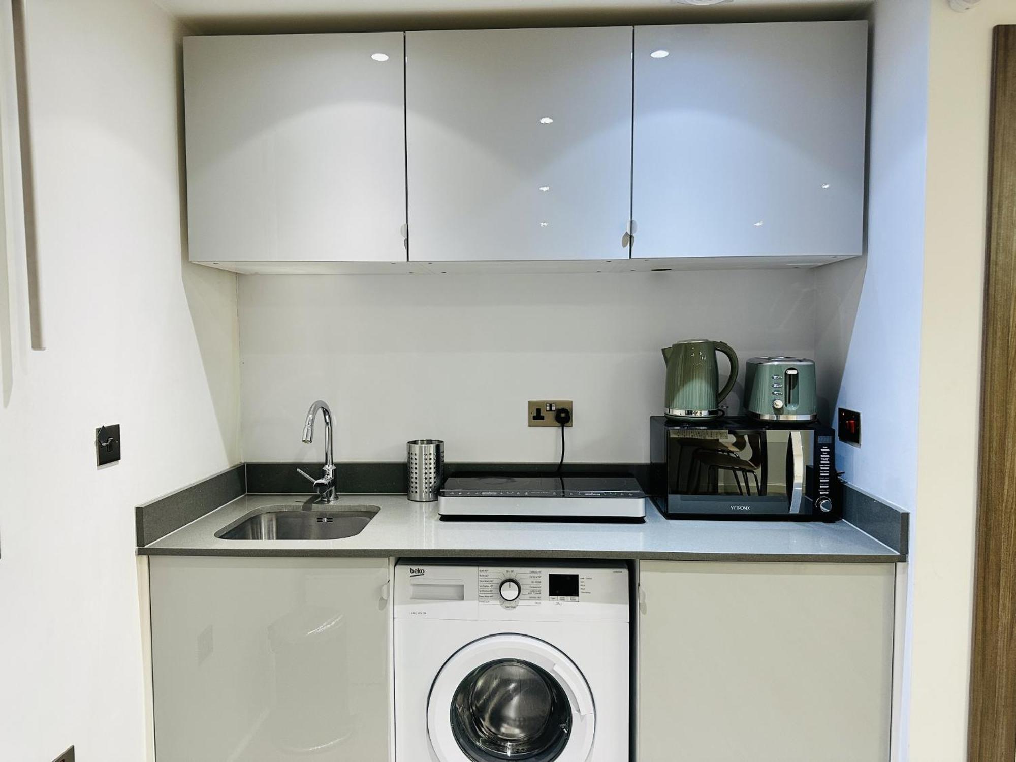 Goldersgreen Apartments By Sleepy London Rum bild
