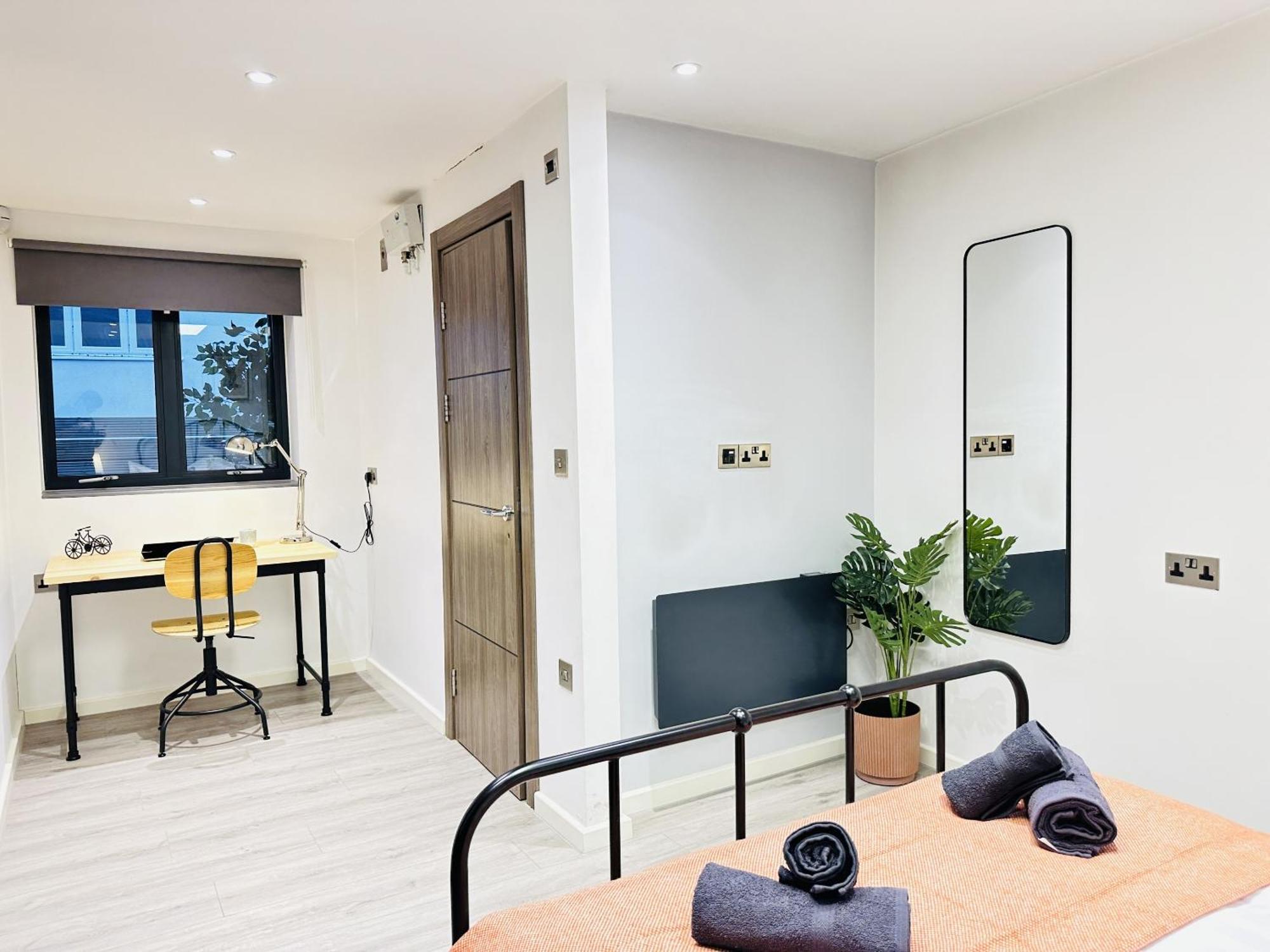 Goldersgreen Apartments By Sleepy London Rum bild