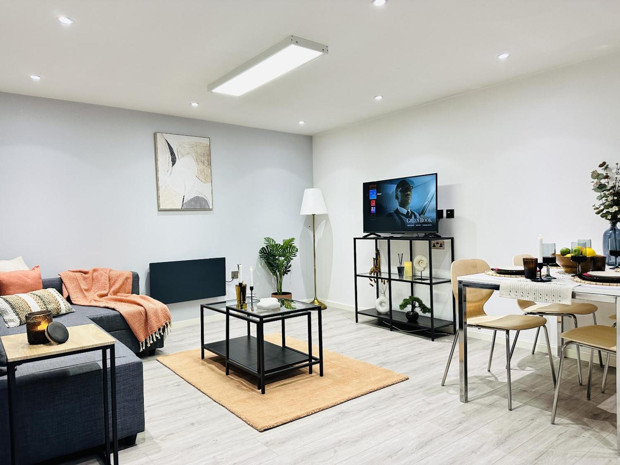 Goldersgreen Apartments By Sleepy London Rum bild