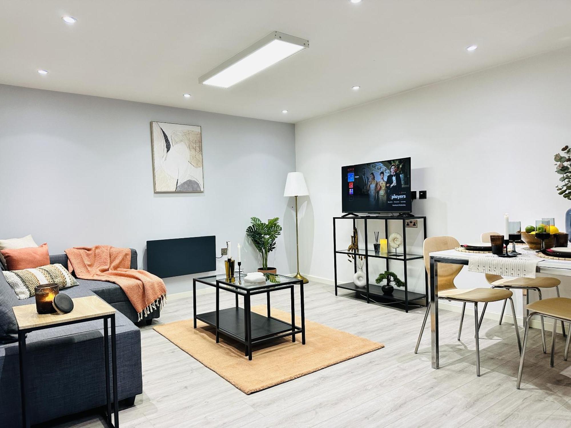Goldersgreen Apartments By Sleepy London Rum bild