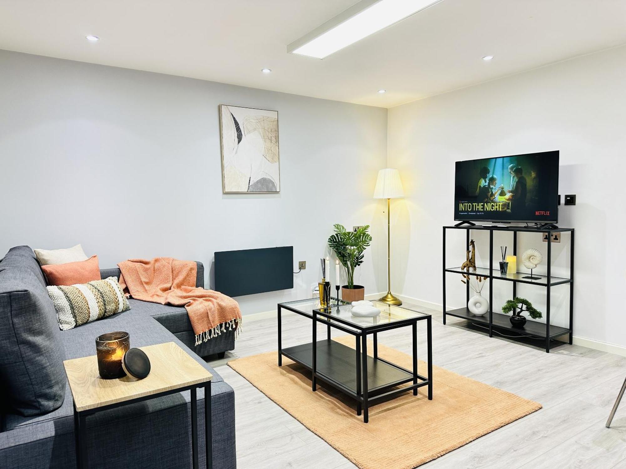 Goldersgreen Apartments By Sleepy London Rum bild