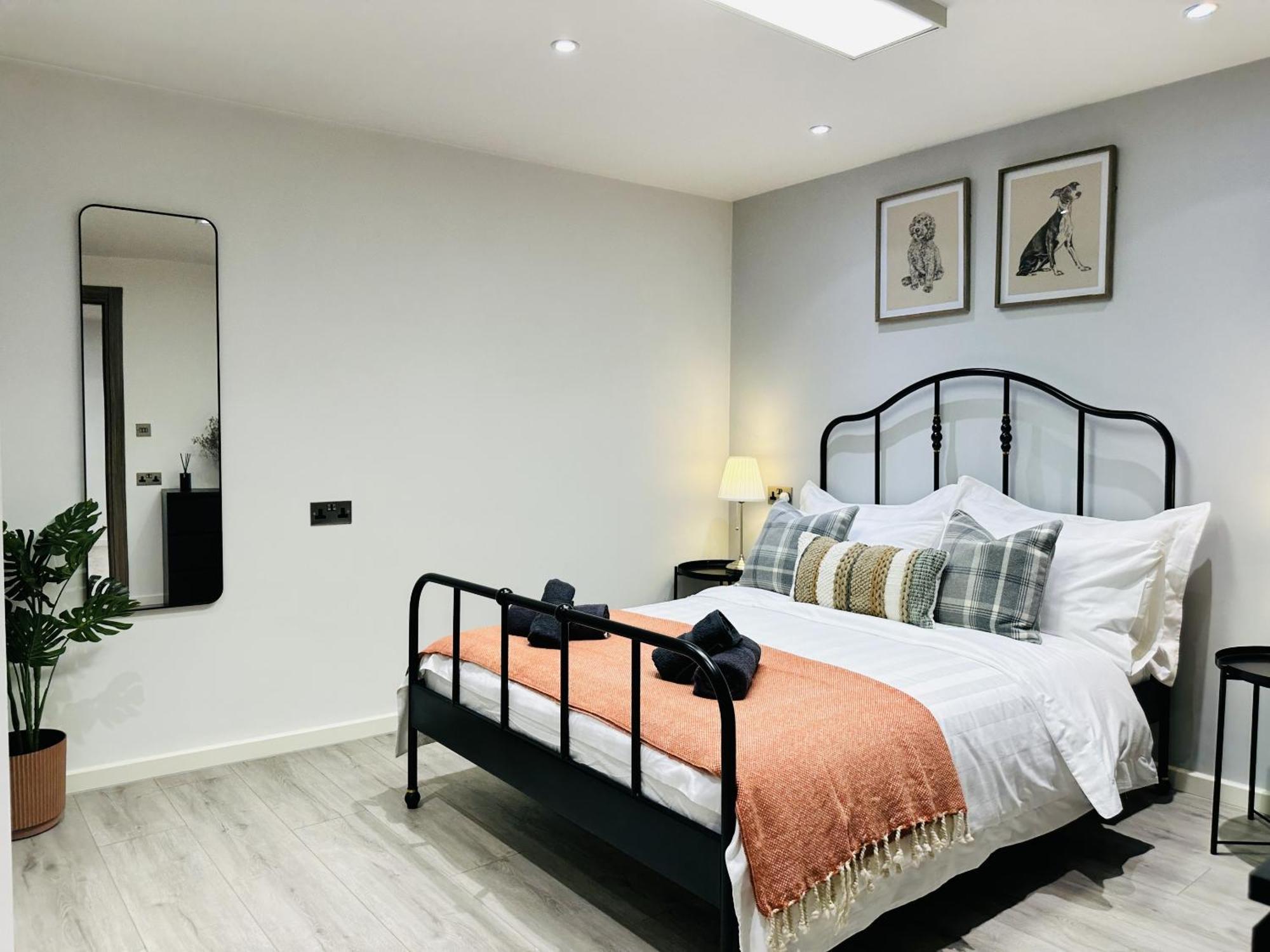 Goldersgreen Apartments By Sleepy London Rum bild