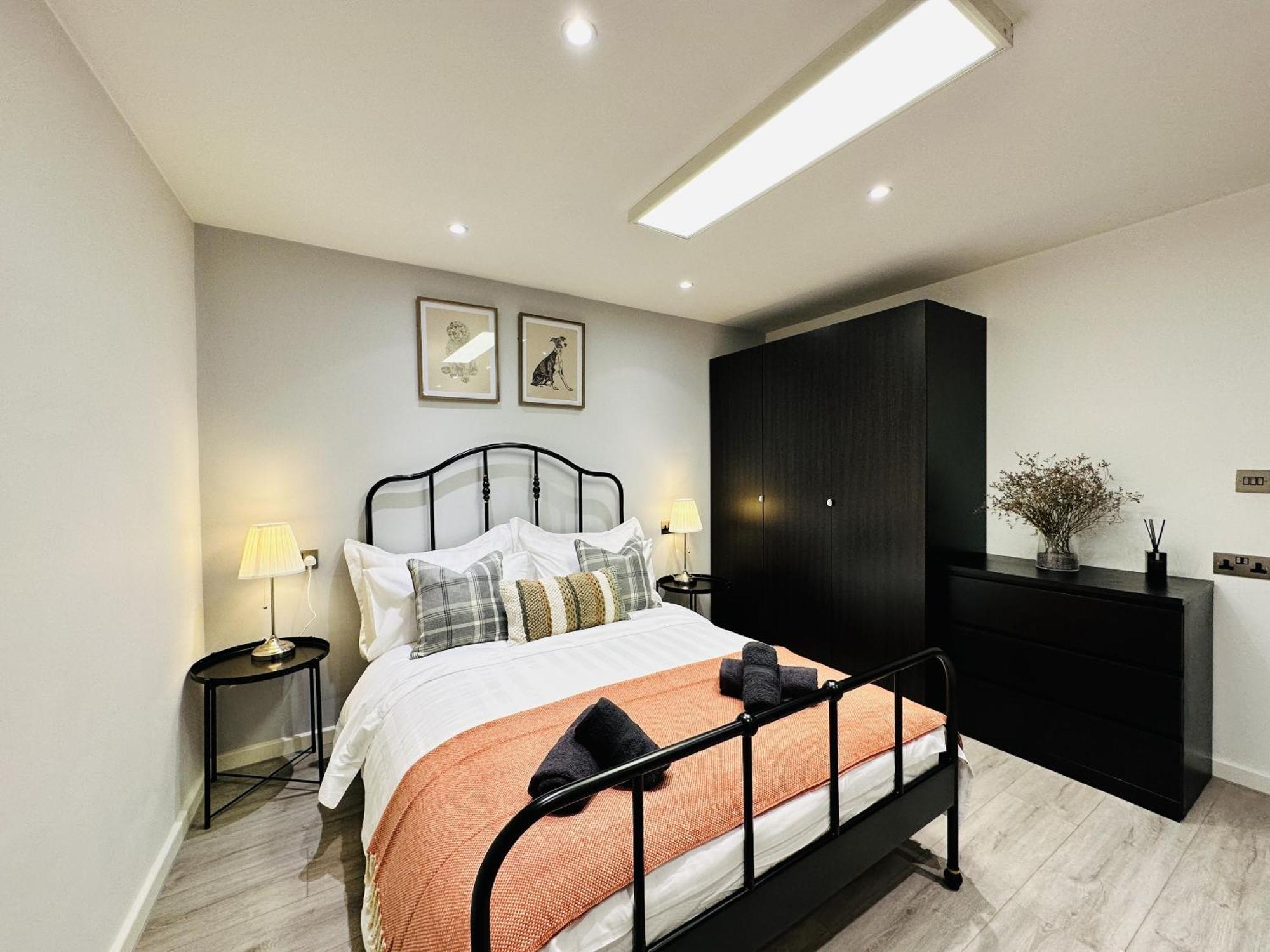 Goldersgreen Apartments By Sleepy London Rum bild